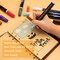 24 Colors Acrylic Paint Pens Medium Tip Quick Drying Paint Marker Kit for Rock Painting Fabric Wood Canvas Metal Ceramic Glass - Set of 24 Colors Acrylic Pen Craft Supplies Gift for Crafter in Your Life